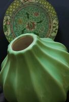 Vase (Keramik) + lasiertes Messingtellerchen Hannover - Vahrenwald-List Vorschau