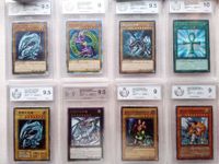 Yugioh WCS Promos graded PGS wie PSA Blue Eyes White Dragon.. Hessen - Otzberg Vorschau