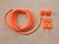 2 Schnürsenkel Gummi ohne Binden orange - NEU Hessen - Weilmünster Vorschau