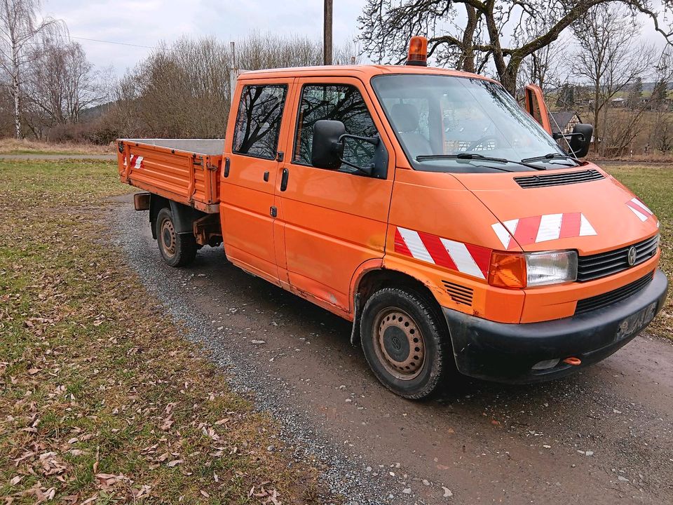 VW T4  2,5L TDI 88PS Bj.2002 Doka Pritsche in Mohlsdorf