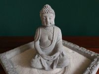 Buddha Figur Beton ca.15cm Meditation Yoga Spiritualität Mitte - Wedding Vorschau