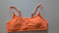 Bikini Oberteil, gr.S, gepolstert, orange, Blumenmuster Bayern - Schonungen Vorschau
