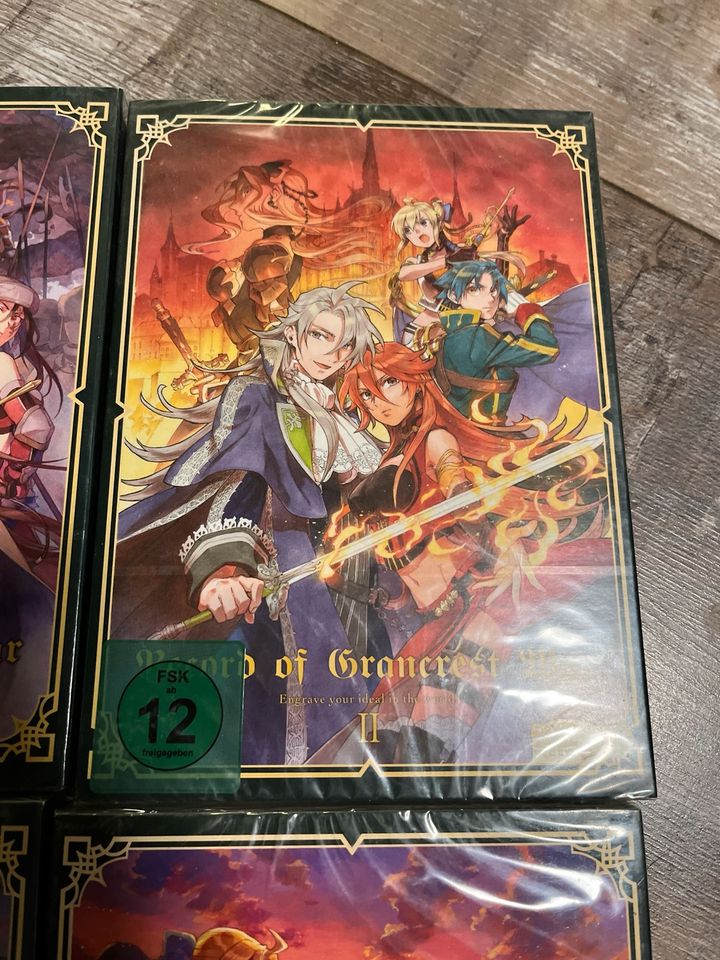 Record of Grancrest War vol 1-4 komplette anime serie neu ovp in Blankenheim