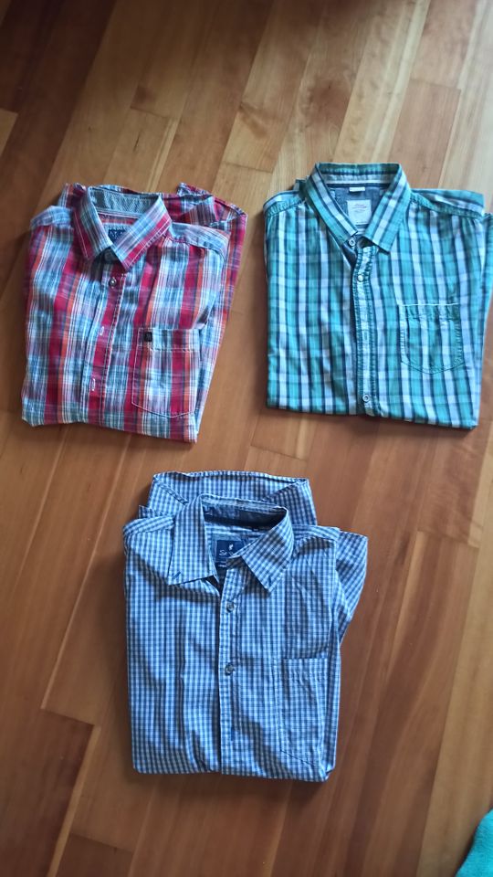 3 Herren Kurzarm Hemden sehr gut erhalten Gr. M in Leopoldshöhe