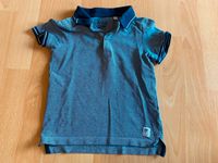 Poloshirt Größe 116 Tough Team Farbe Blau / Grau mit Palme Polo Hessen - Bad Schwalbach Vorschau