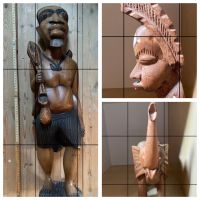 Holz Kunstwerk Afrika Marokko Einzelstücke Skulptur Rheinland-Pfalz - Kaiserslautern Vorschau