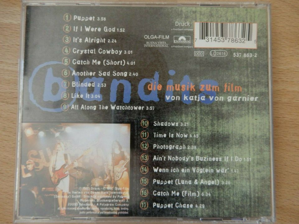 CD Bandits Soundtrack zum Film 1997 in Ehekirchen