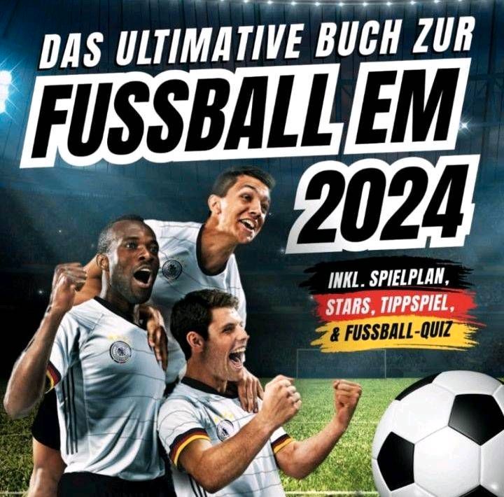 Fußball Europameisterschaft 2024 EM Quiz Spielplan Sport Buch NEU in Wedemark