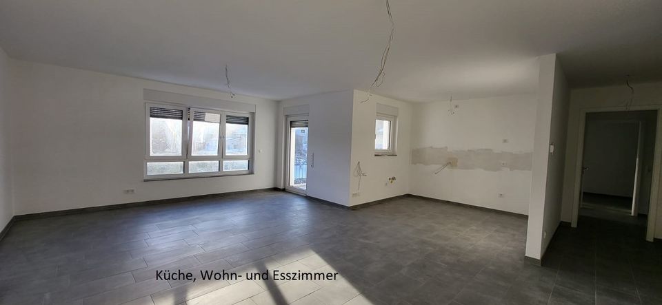 Neubau-Erstbezug: Tolle Mietwohnung mit moderner Einbauküche in Losheim am See