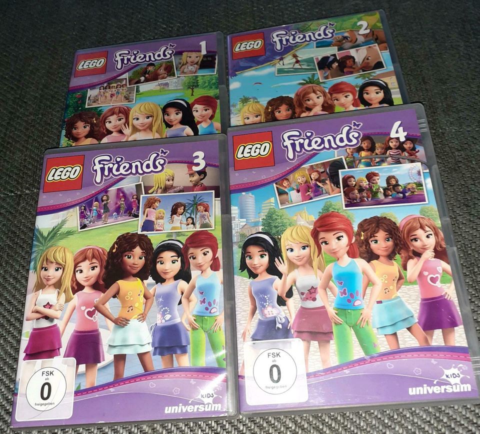 Lego friends  DVD Set  1 bis 4 in Velen