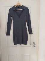 Zara Kleid, Minikleid, V-Ausschnitt, Gr. S,XS, grau Strickkleid Eimsbüttel - Hamburg Lokstedt Vorschau