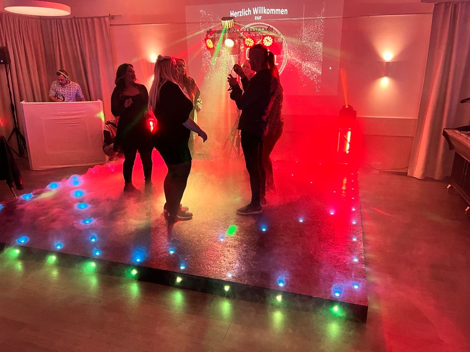 LED Tanzboden Tanzfläche Dancefloor Club Disco in Dägeling
