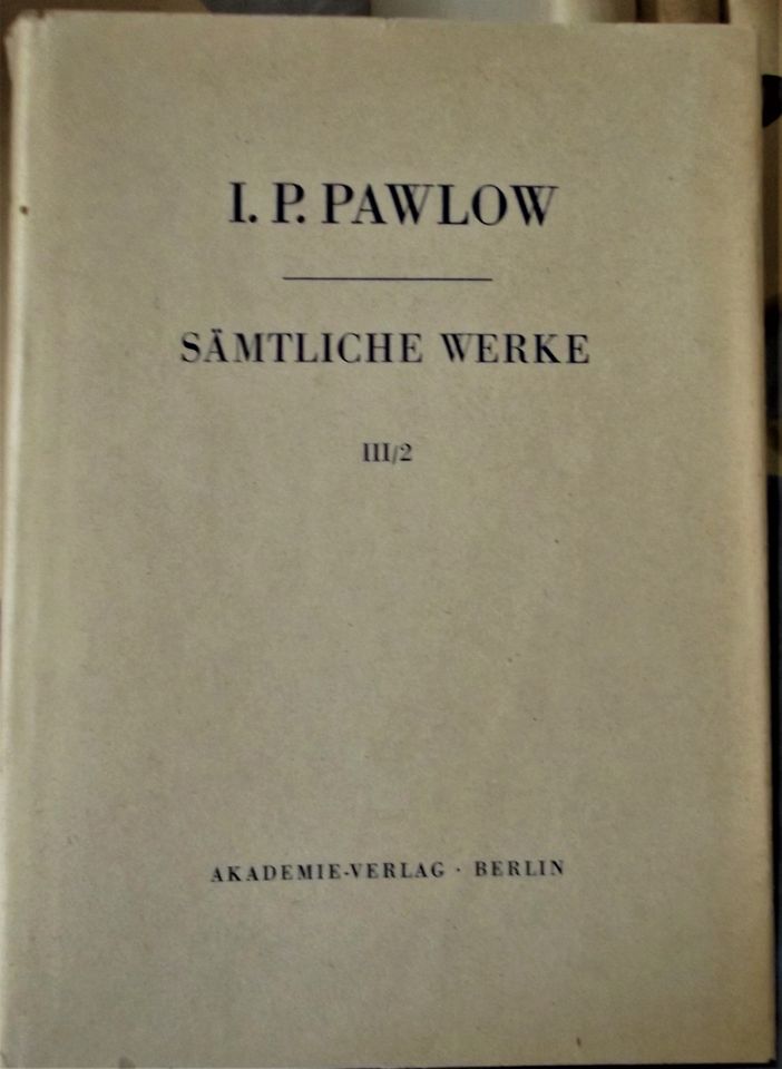 I.P. Pawlow Sämtliche Werke Bd 1-6 + Register! in Hamburg