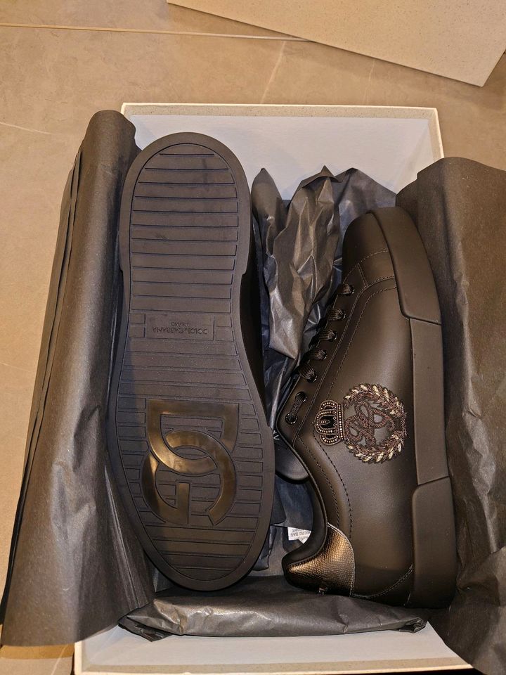 Dolce & Gabbana Sneaker Schuhe Leder Uvp 695€ Neu und Ovp in Augsburg