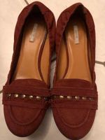 Geox Damen Ballerinas flache Schuhe Gr. 41 rot  weinrot Mokassins Berlin - Wilmersdorf Vorschau