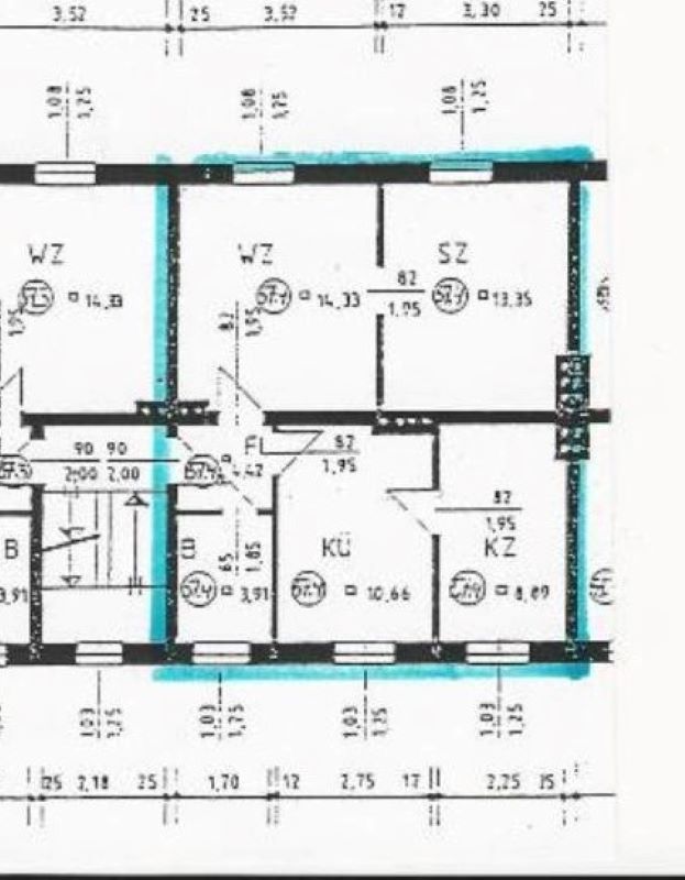 bezugsfreie 3-Raum Wohnung mit Stellplatz u. Gartenpartie mit moderner Gas-Brennwert-Therme in Staßfurt in Staßfurt