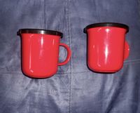 2x Coffee To Go Tassen Kaffee Becher rot doppelwandig Deckel Tee Bayern - Weil a. Lech Vorschau