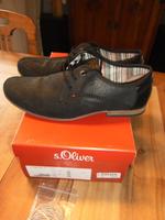 Herrenhalbschuhe schwarz, Gr. 41, von S. Oliver Baden-Württemberg - Kehl Vorschau