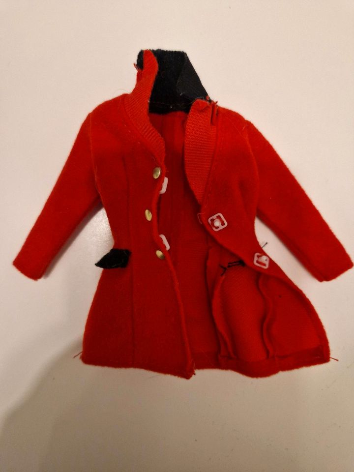 Barbie Mattel Geuine - rot / schwarz -Vintage Jacke in Essen