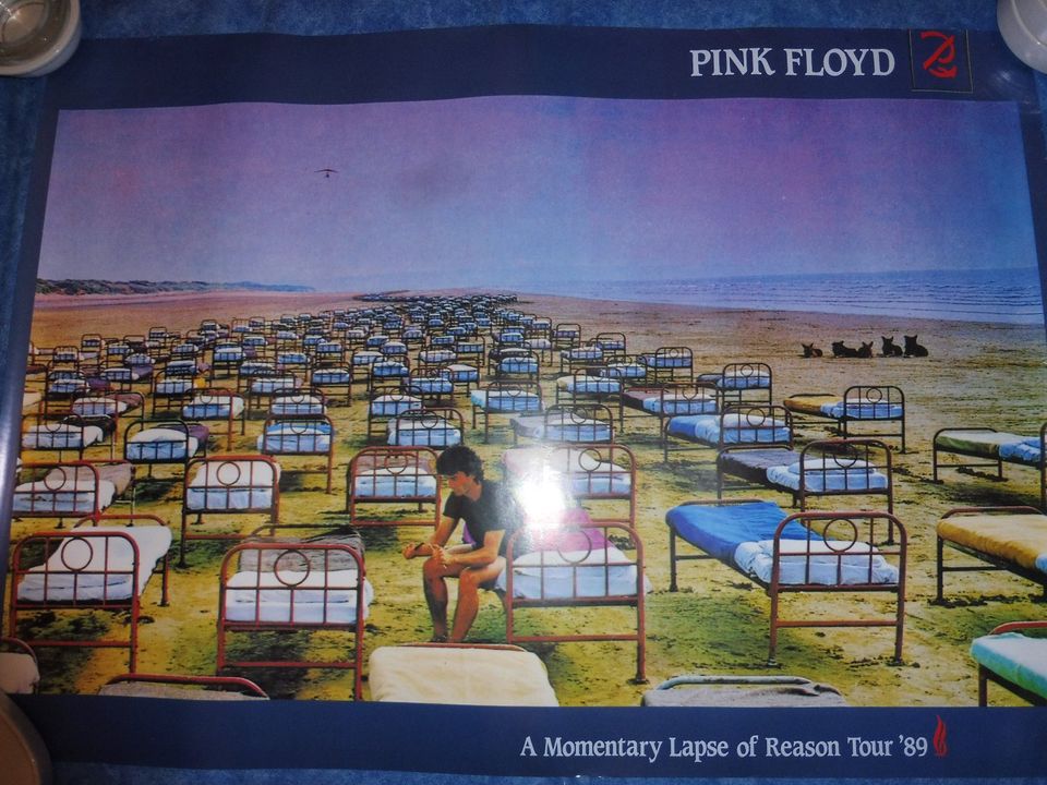 PINK FLOYD Org.Konzertposter A Momentary Lapse ...Tour 1988 in Münsingen