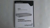 Bedienungsanleitung für UNITYMEDIA DIC2221 Digital-Receiver Neu! Bochum - Bochum-Mitte Vorschau