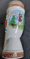 Vase mit Blumenmuster Kulmbach Sourvenirhorn Keramik Bayern Stuttgart - Mühlhausen Vorschau