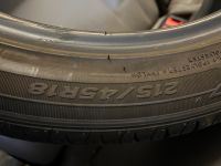 Sommerreifen 215/45 R18 Hankook neuwertig Sachsen-Anhalt - Hedersleben Vorschau