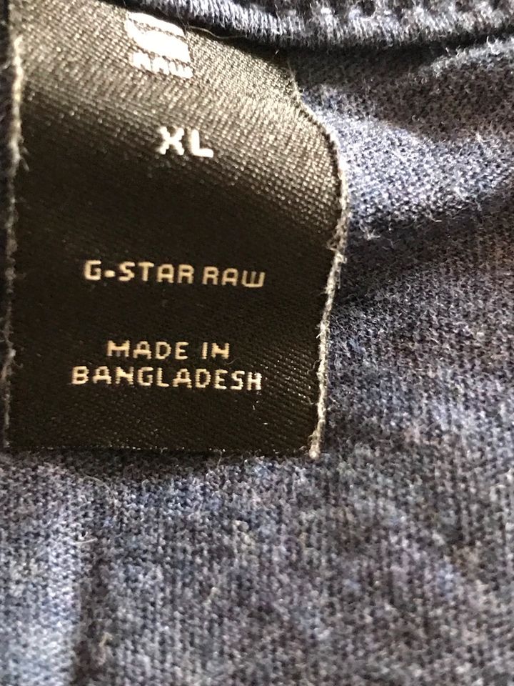 Herrenshirt V- Ausschnitt G-Star Raw Gr.XL in Eggenstein-Leopoldshafen