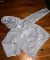 Pullover Pulli Croop Top Oversize 122 grau Kapuzenpulli Kapuze Hamburg-Mitte - Finkenwerder Vorschau