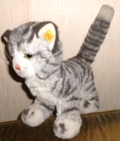 Schöne alte Steiff-Katze Kitty  33 cm Nordrhein-Westfalen - Solingen Vorschau