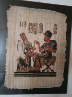 Ägyptisches Bild auf Papyrus, kein Druck Baden-Württemberg - Bad Friedrichshall Vorschau