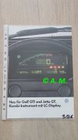 VW Golf 2 GTI Jetta GT MK2 Digifiz LC Display Prospekt Broschüre Nordrhein-Westfalen - Ennigerloh Vorschau