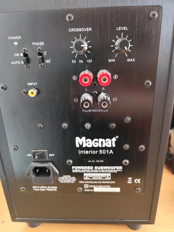 Magnat 5.1 Soundsystem + AV Receiver in Berlin