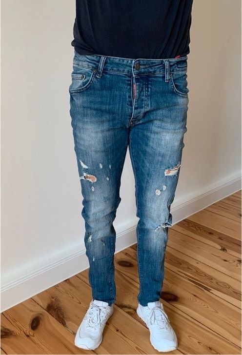 Dsquared Jeans Hose blau Größe 44 in Frankfurt (Oder)