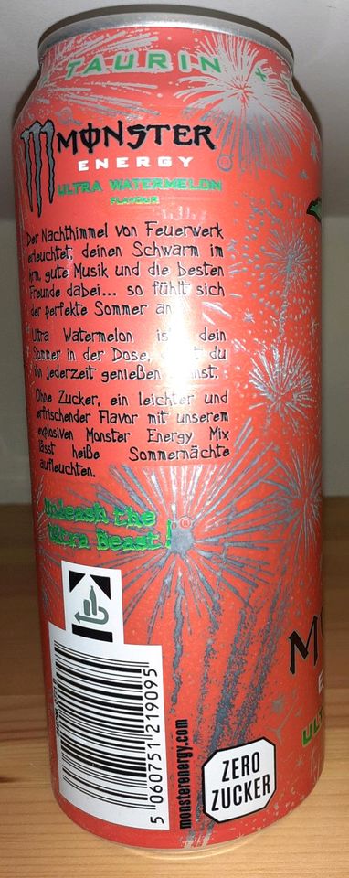 Monster Energy - Ultra Watermelon 0,5 l gg. Original Green 0,5 l in Essen