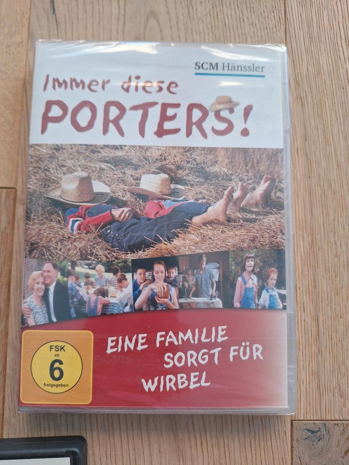 DVDs "Honig im Kopf,Erschaffung der Welt,Immer diese Porters" in Wankendorf