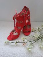 Damenschuhe rot highheels sandalen Nordrhein-Westfalen - Steinfurt Vorschau