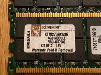 2x Kingston DDR2-RAM 4GB PC2-5300 Kit 8GB Schleswig-Holstein - Preetz Vorschau