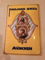 Emaille Schild, Paulaner Bräu München Bayern - Münchberg Vorschau