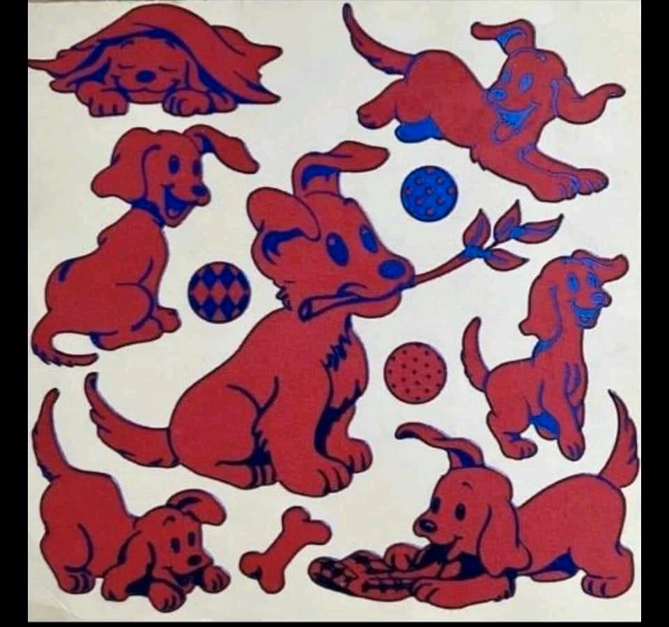 Suche / Kaufe Sticker Hunde Stickeralbum 90er Vintage Kindheit in Triberg