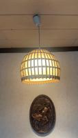 DDR , Lampe aus Korb , Retrostyle Sachsen-Anhalt - Schönebeck (Elbe) Vorschau