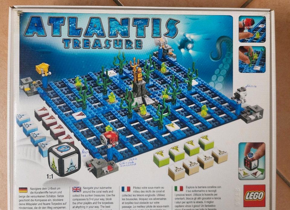 LEGO Atlantis Treasure Spiel 3851 in Sulzbach