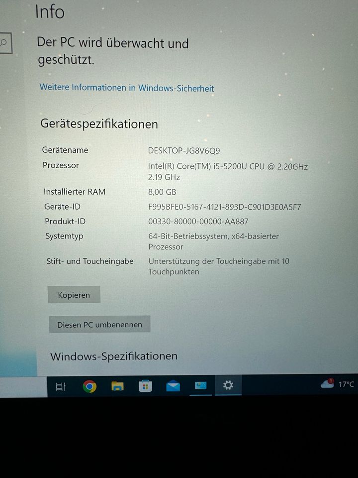 Dell Xps 13 Touch I5 256GB Laptop,Notebook Qhd in Wesel