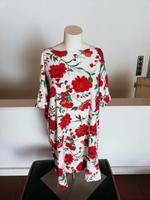 Sommerkleid Minikleid Tunika weiß bunt geblümt Blumen Amisu XL 42 Bayern - Kempten Vorschau
