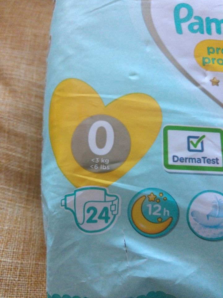 Pampers für Neugeborene gr. 0 Neu in Leipzig