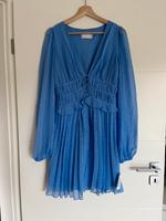 Asos Tall - plissiertes Minikleid in hellblau Niedersachsen - Nordenham Vorschau