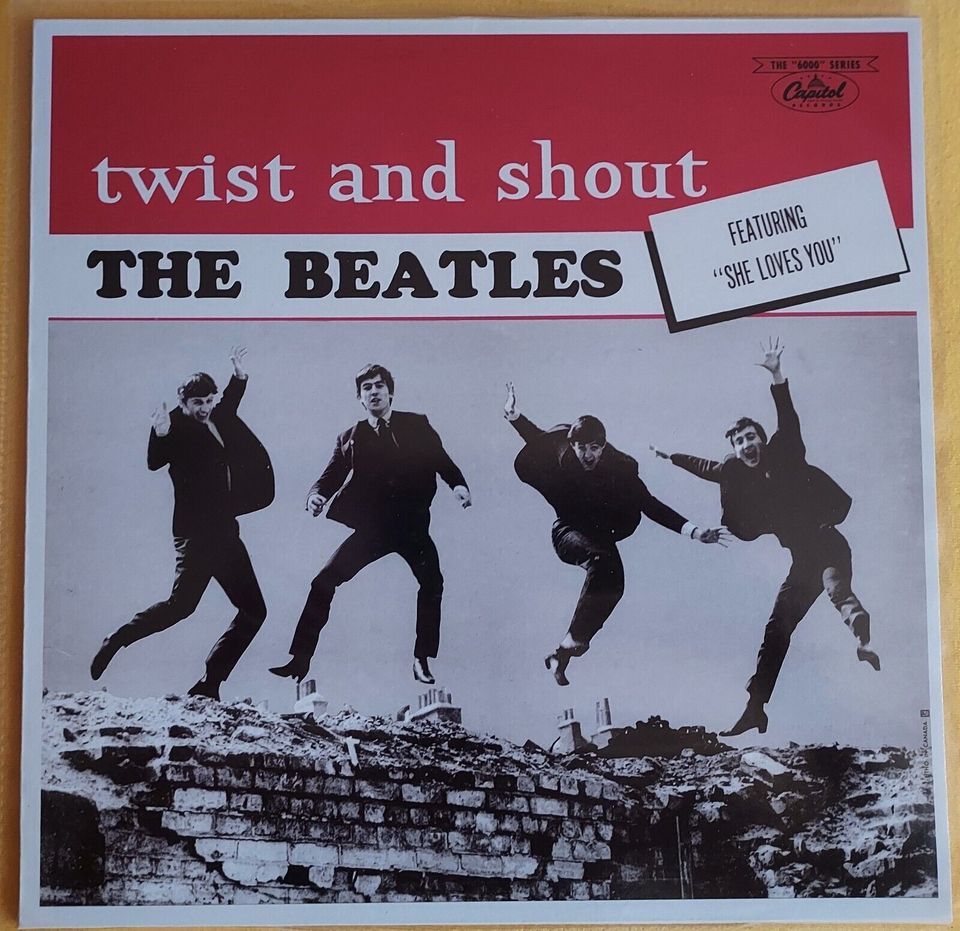 The Beatles Twist and Shout LP Capitol New in Hamburg