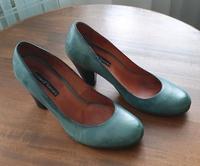 *Görtz* Leder Pumps Größe 36 türkisgrün Berlin - Neukölln Vorschau