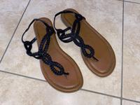 Gr.37 Schuhe Mädchen Damen Flip Flops Sandalen schwarz Bayern - Obing Vorschau