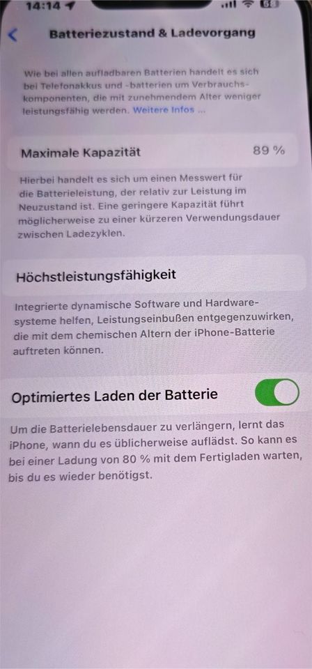 iPhone 13, weiß, 128 GB in Königsbrück